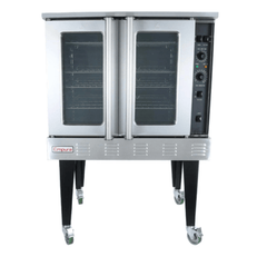 38 Inch Gas Convection Oven with 3 Burners