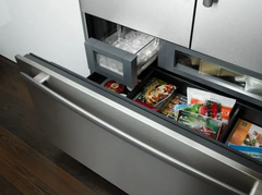 French Door 42 Inch Wide 24.17 Cu. Ft. Built-In Refrigerator