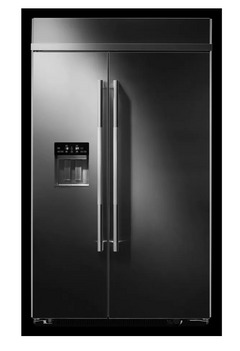 48" Built-In Side by Side Refrigerator with Water Dispenser