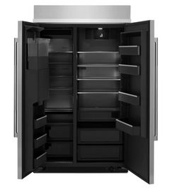 48" Built-In Side by Side Refrigerator with Water Dispenser