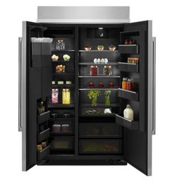 48" Built-In Side by Side Refrigerator with Water Dispenser
