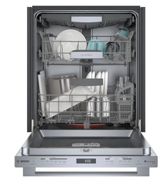 800 Series 24 Inch Wide 16 Place Setting Built-In Top Control Dishwasher with RackMatic and PrecisionWash