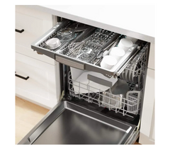 800 Series 24 Inch Wide 16 Place Setting Built-In Top Control Dishwasher with RackMatic and PrecisionWash