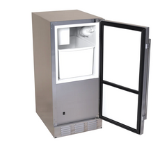 15 Inch Wide 20 Lbs. Capacity Built-In Ice Maker with 25 Lbs. Daily Ice Production