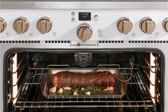 36 Inch Wide All-Gas Professional Range with 6 Burners and True Convection Oven