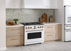 36 Inch Wide All-Gas Professional Range with 6 Burners and True Convection Oven