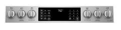 30 Inch Wide 6.7 Cu. Ft. Slide In Gas Range with Convection and Griddle