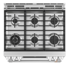 30 Inch Wide 6.7 Cu. Ft. Slide In Gas Range with Convection and Griddle