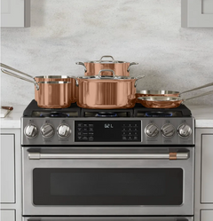 30 Inch Wide 6.7 Cu. Ft. Slide In Gas Range with Convection and Griddle