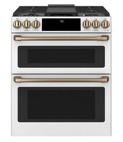 30 Inch Wide 6.7 Cu. Ft. Slide In Gas Range with Convection and Griddle