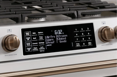 30 Inch Wide 6.7 Cu. Ft. Slide In Gas Range with Convection and Griddle
