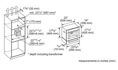 24 Inch Wide Built-In Coffee Machine with Home Connect