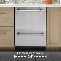 24 Inch Wide Double Drawer Dishwasher
