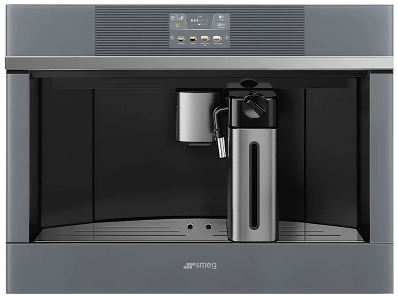 Linea 17 Oz. Built In Coffee Machine with Grinder 13 Beverage Settings