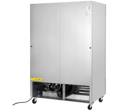 54 Inch Reach-In Freezer with 2 Swing Solid Doors and 6 Shelves