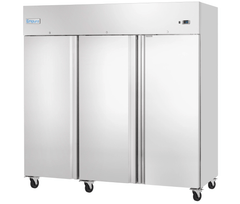 81 Inch Reach-In Freezer 72 cu ft with 3 Sections