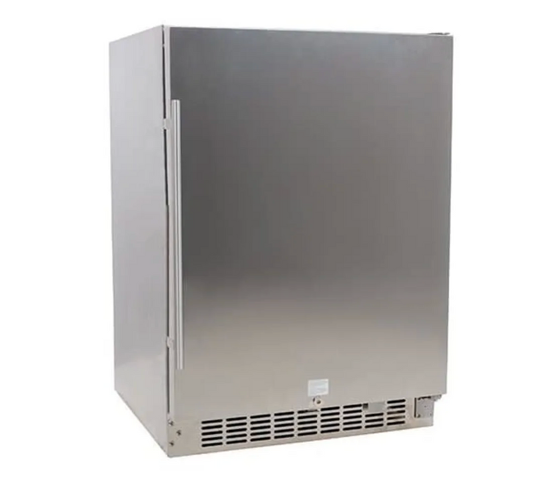 24 Inch Wide 142 Can Built-In Outdoor Beverage Cooler with Optional Casters