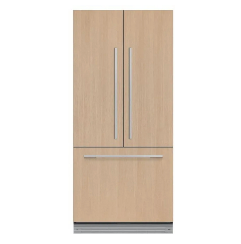 32 Inch Wide 14.7 Cu. Ft. Energy Star Certified Panel Ready French Door Refrigerator with SmartTouch Control Panel