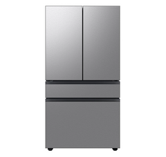 Bespoke 36 Inch Wide 28.9 Cu. Ft. Energy Star Certified Panel Ready French Door Refrigerator with Beverage Center and FlexZone Drawer