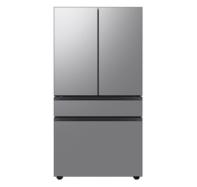 Bespoke 36 Inch Wide 28.9 Cu. Ft. Energy Star Certified Panel Ready French Door Refrigerator with Beverage Center and FlexZone Drawer