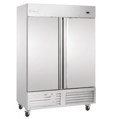 54 Inch Reach-In Refrigerator Stainless Steel with 41.6 Cu Ft Capacity