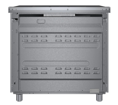 800 Series 36 Inch Wide 3.7 Cu. Ft. Free Standing Induction Range with Combi Zone and QuietClose