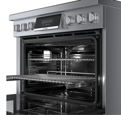 800 Series 36 Inch Wide 3.7 Cu. Ft. Free Standing Induction Range with Combi Zone and QuietClose