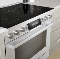 800 Series 36 Inch Wide 3.7 Cu. Ft. Free Standing Induction Range with Combi Zone and QuietClose