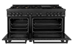 Legacy 60 Inch Wide 7.4 Cu. Ft. Free Standing Dual Fuel Range with Brass Burners, Griddle, and StayPut Doors