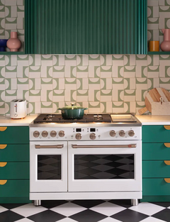 48 Inch Wide Smart Dual-Fuel Professional Range with 6 Burners and Griddle