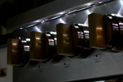 36 Inch Wide 5.75 Cu. Ft. Dual Fuel Professional Range with 6 Burners and Convection Oven