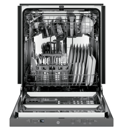 24 Inch Wide 12 Place Setting Built-In Top Control Smart Dishwasher with Piranha Hard Food Disposer and Autosense