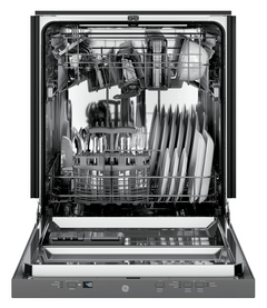 24 Inch Wide 12 Place Setting Built-In Top Control Smart Dishwasher with Autosense Wash Cycle and ADA Compliant Design